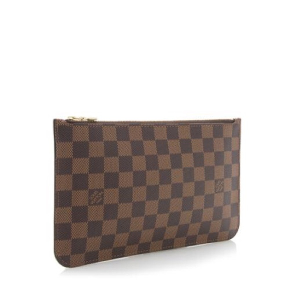 Louis Vuitton Damier Ebene Neverfull MM Pochette